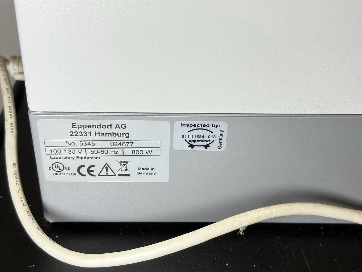 Used Eppendorf Mastercycler Ep Gradient S 5345 Thermal Cycler