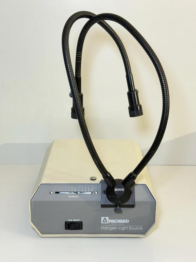Used Packard 150Watt Halogen Light Source A3000PI with Olympus light attachment