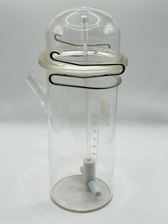 Used Bellco 1000mL Large Pyrex Glass Spinner Flask with a magnetic spinner 2958517