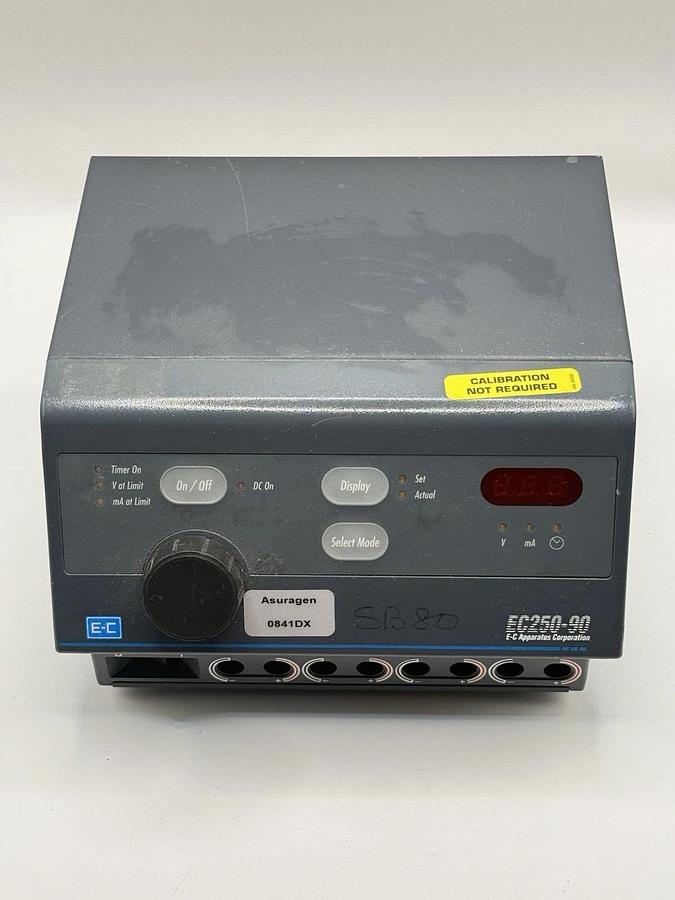Used E-C Apparatus Corporation Electrophoresis Power Supply Model No. EC250-90