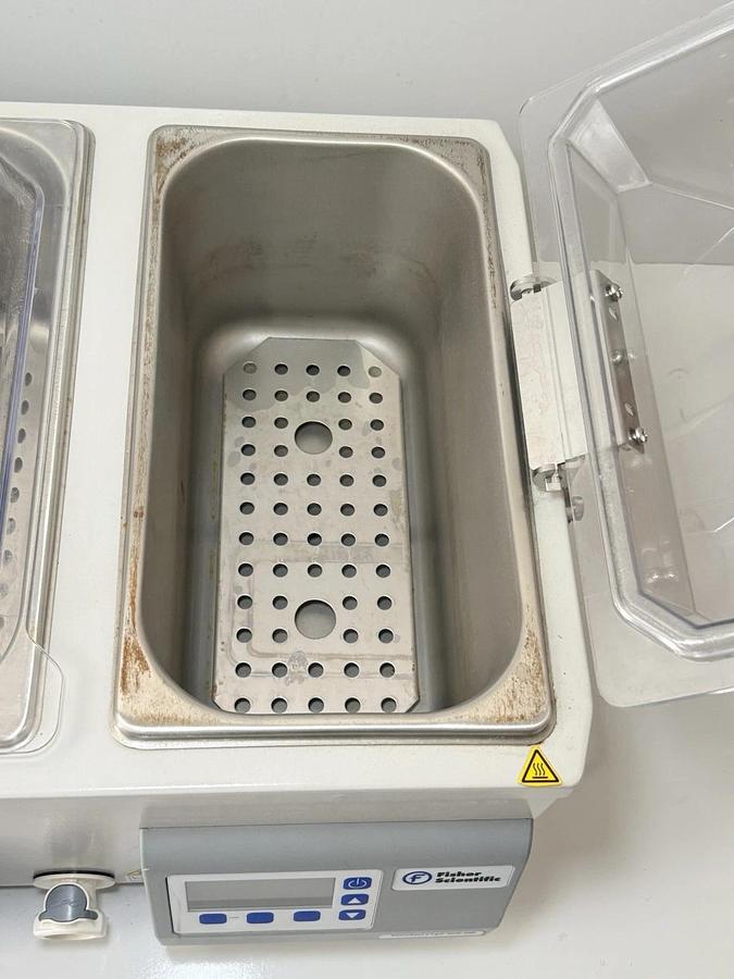 Used Thermo Scientific Dual Water Bath Isotemp GPD 150 (Model: FSGPD15D)