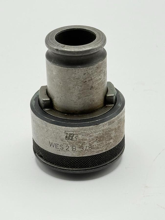 Used TIC Tap Adapter WES 2B 3/8" - Precision Tapping Collet for CNC & Manual Machine