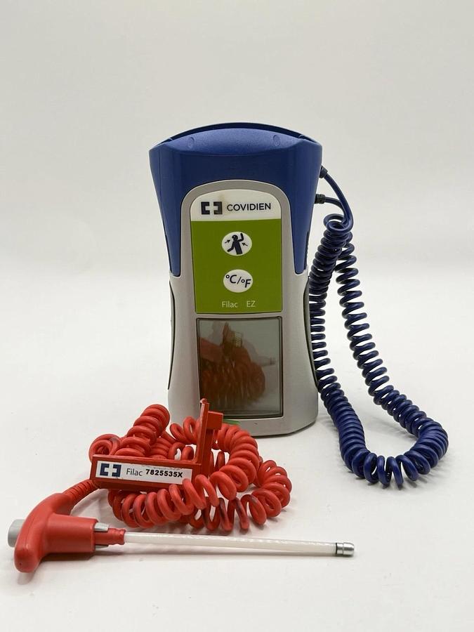 Used Filac 3000 EZ Electronic Thermometer with 2 diff. probes