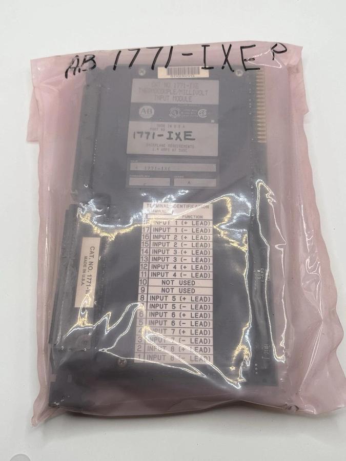Used Allen-Bradley 1771-IXE Thermocouple / Millivolt Input Module