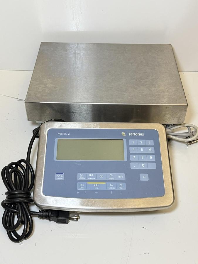 Used Sartorius Midrics 2 MIS2U Platform Digital Lab Scale