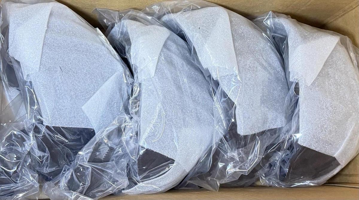 Used NEW Qty: 10  3M SecureFit Black Vented Safety Helmet  REF: X5012-ANSI