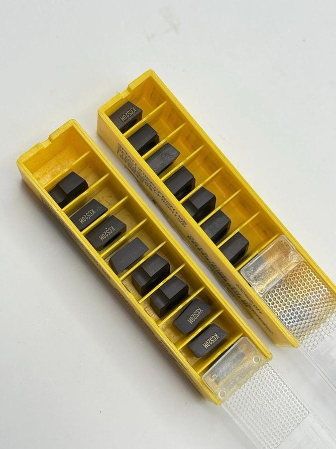 Used 19pcs KENNAMETAL SPHX1205PCFRGN1WB – KC520M Finishing Insert for Cast Iron Mills