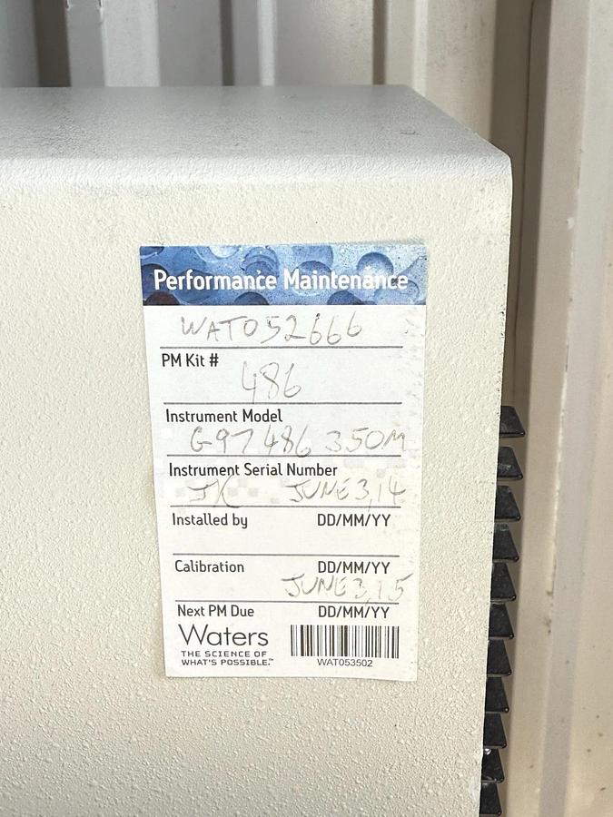 Used Waters 486 Tunable Absorbance Detector