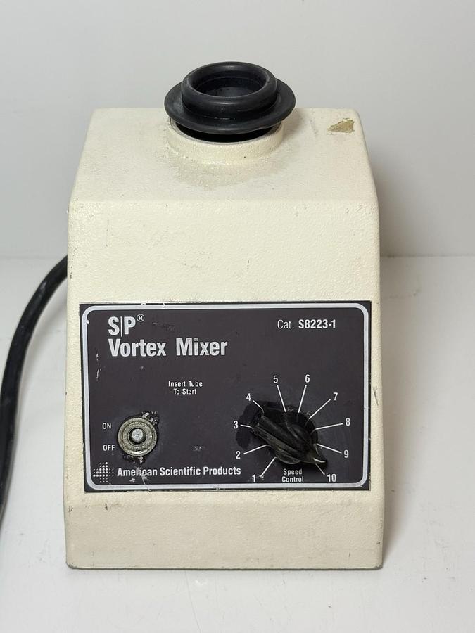 Used American Scientific Products SP Vortex Mixer S8223-1 Laboratory Shaker