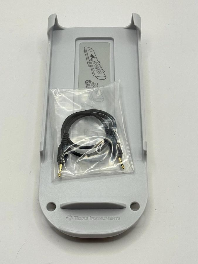 Used Texas Instruments Calculator TI-84 TI-89 Slide Case Cover Only - White