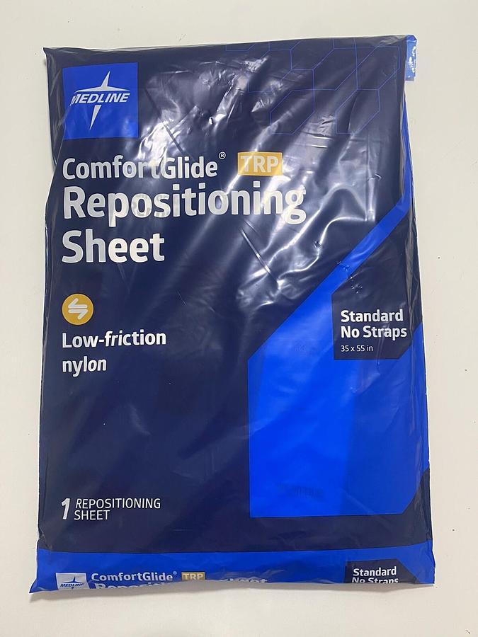 Used *1-Pack* Medline TRP Comfort Glide Repositioning Sheet 35" x 55" CGLIDESHEETNS