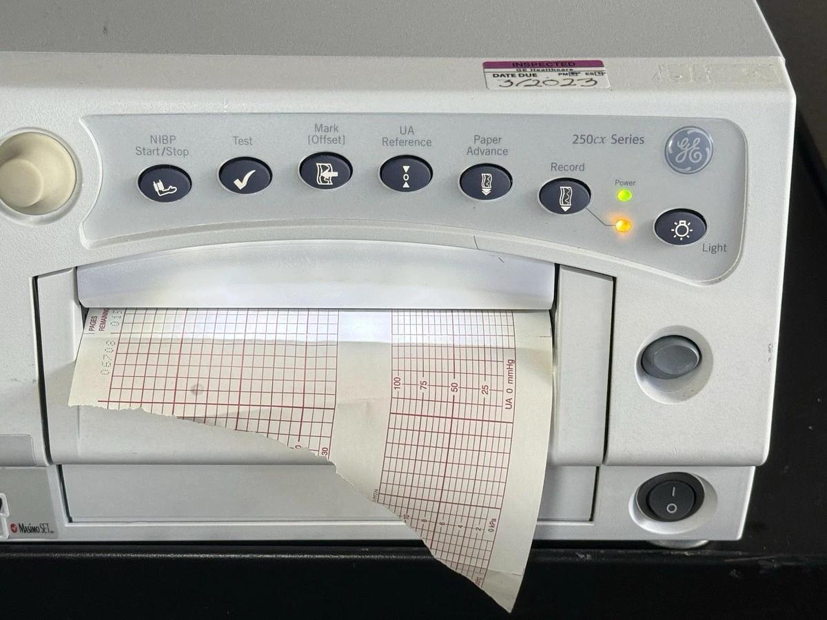 Used GE Healthcare Corometrics 250cx Series Model 259CX Monitor