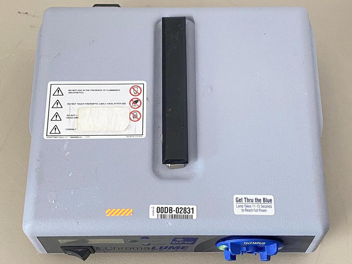 Used BFW Inc Chromalume Chroma Lume Turbo Light Source BFW 9870US (237.8 Hours)