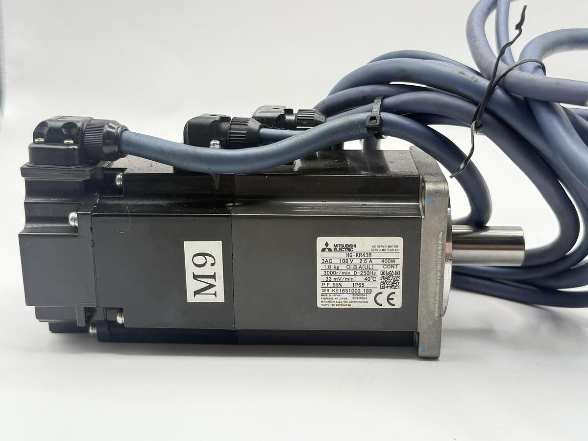 Used Mitsubishi Electric - AC Servo Motor HG-KR43B