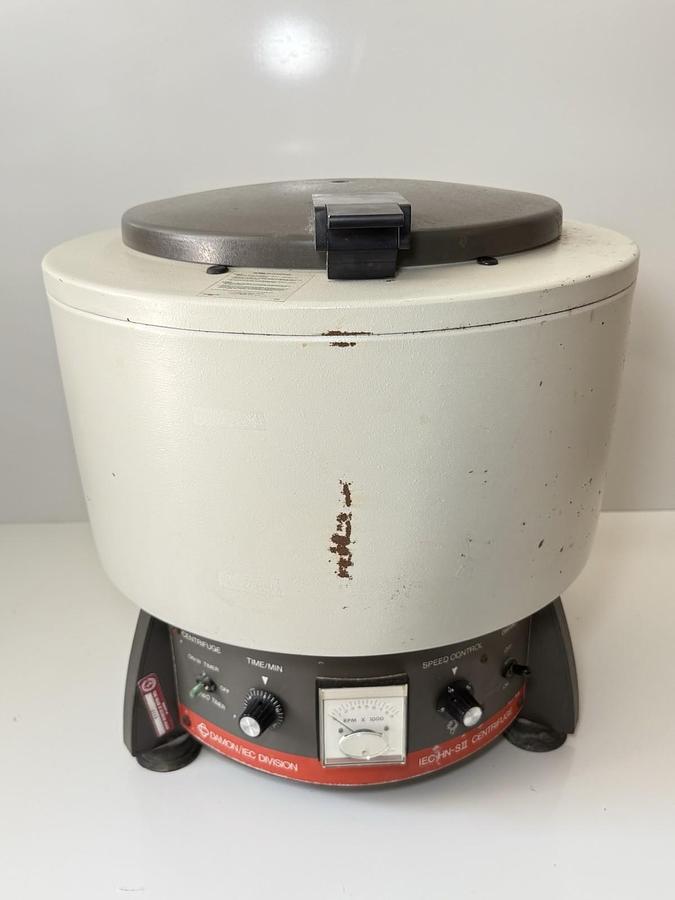 Used DAMON/IEC Division IEC HN-SII Oil Separation Centrifuge Model: HNS II