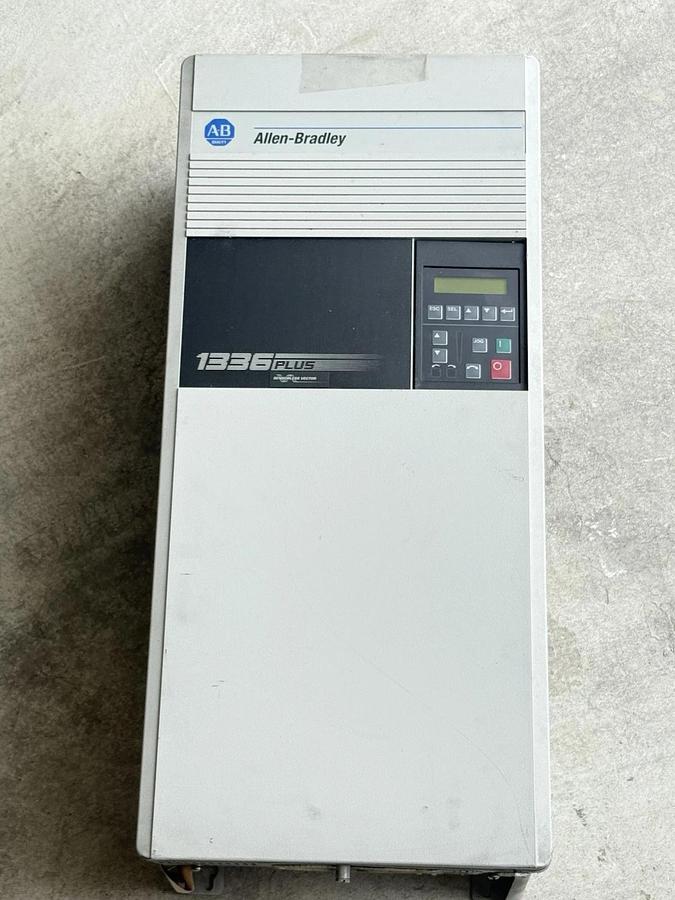Used Allen-Bradley 1336 Plus Sensorless Vector Drive Unit with Keypad