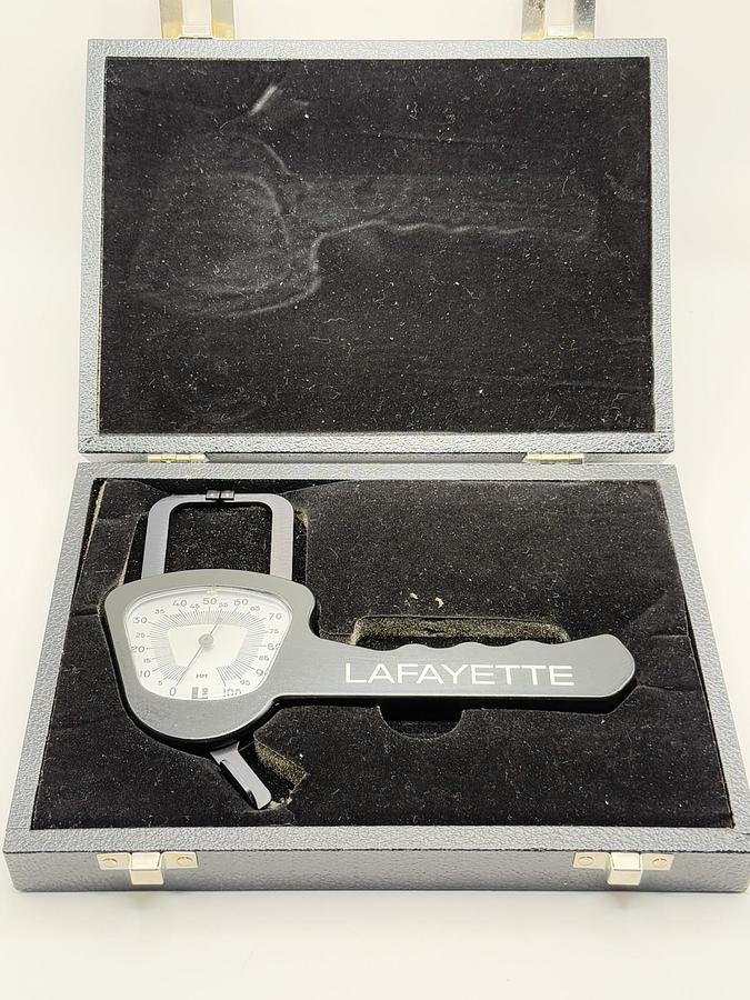 Used Lafayette Instruments - Skinfold Caliper 0-100 Mm W/Case