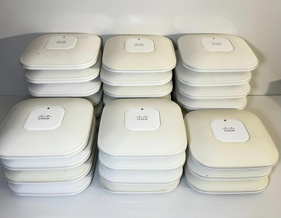 Used LOT OF 46 Cisco Aironet Wireless Access Point: AIR-LAP1142-A-K9 AIR-AP3802E-B-K9