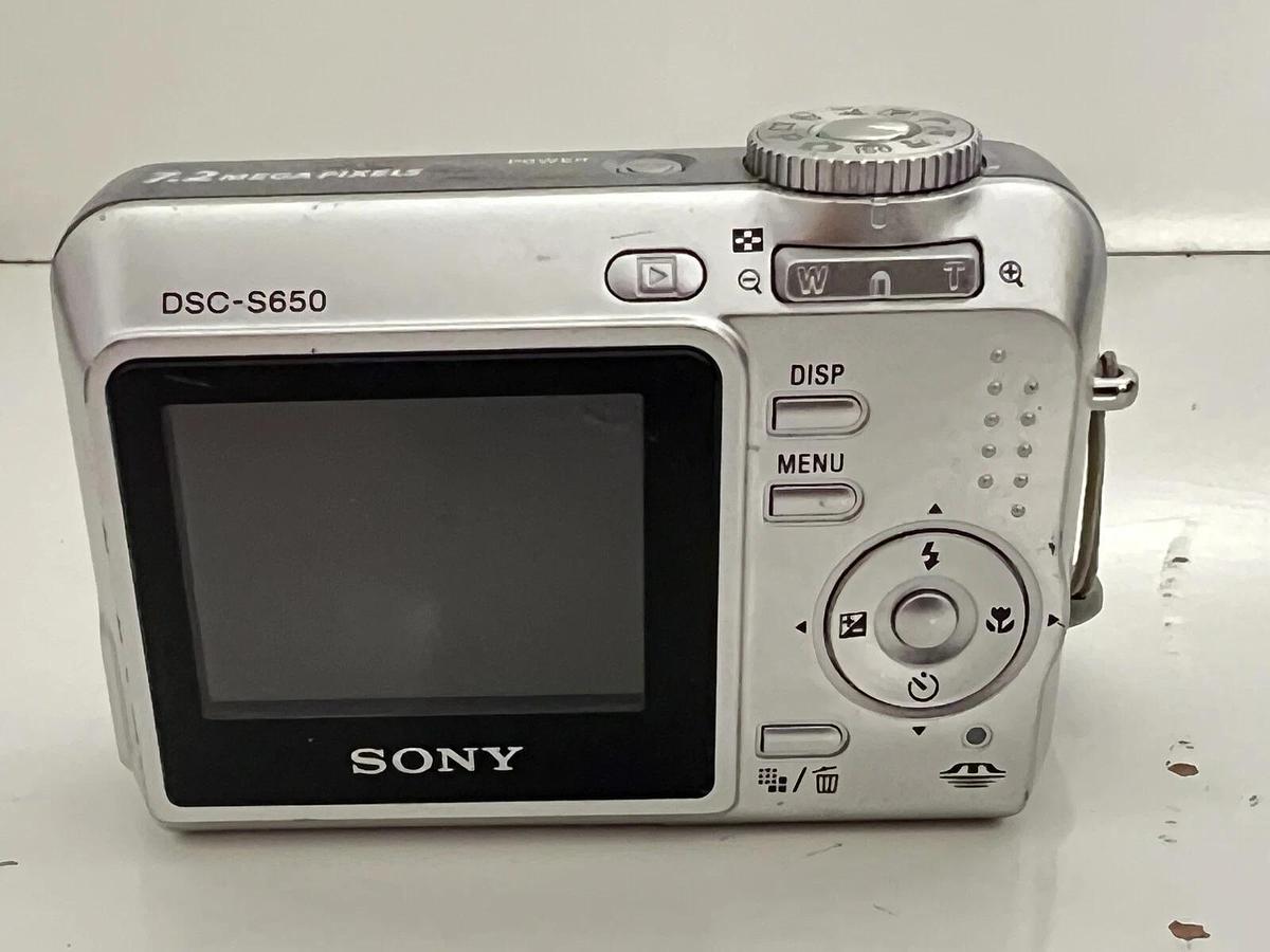 Used Sony Cyber-shot DSC-S650 7.2MP Digital Camera - *READ* 27242705128