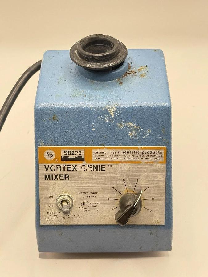 Used American Scientific Products SP - Vortex Mixer S8223 Laboratory Mixer Shaker