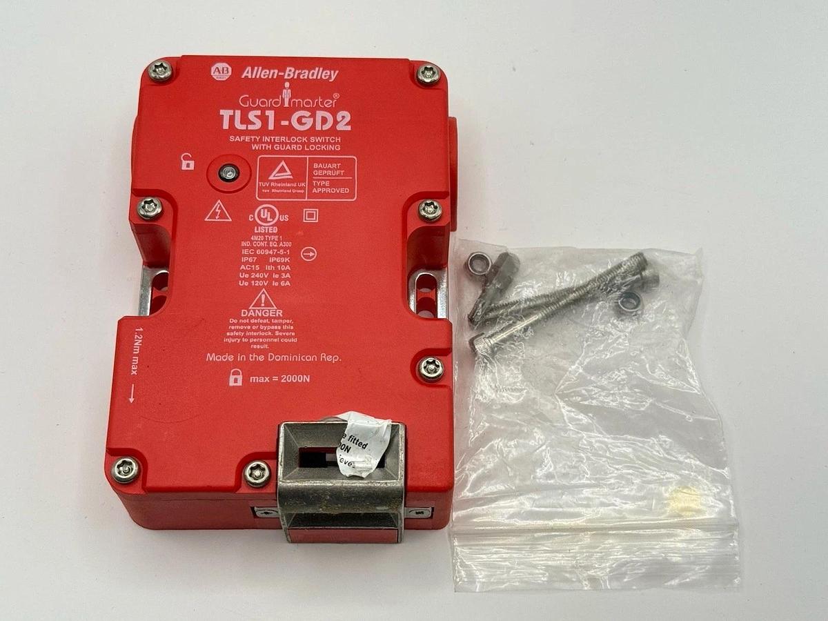 Used Allen Bradley TLS2-GD2 Safety Interlock Switch With Guard Locking 440G-T27123