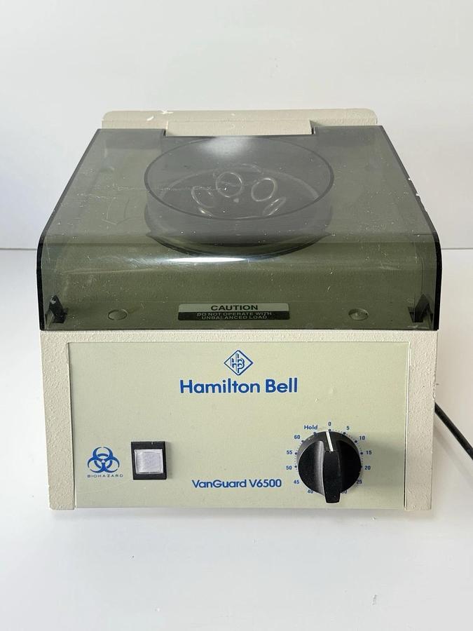 Used Hamilton Bell Vanguard V6500 6500 Centrifuge