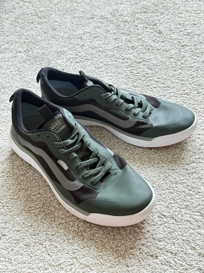 Used (LOT of 4) Vans Mens Sz 11.5 Ultra Range Shoes - Brown, Green, Gray, White