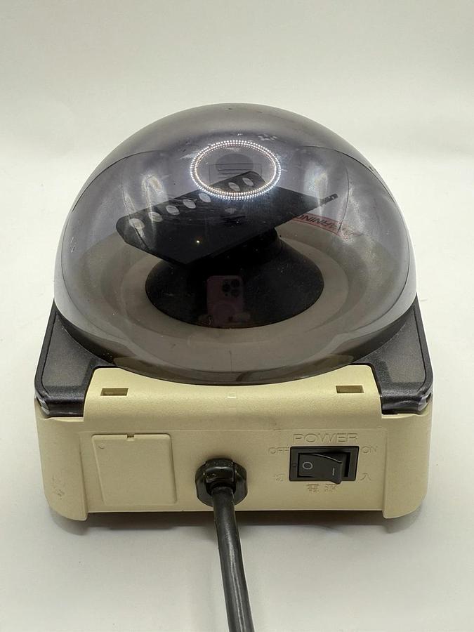 Used TOMY KOGYO Capsulefuge PMC-860 Micro Centrifuge w/ Butterfly Fixed Rotor