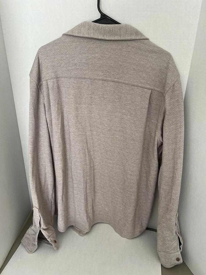 Used VRST Long Sleeve Button Shirt Mens Size XL Tan/ Khaki
