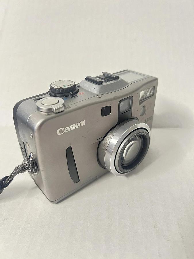 Used Canon PowerShot G1 3.3MP Digital Camera - with Battery, Charger, Memory Card 82966162169