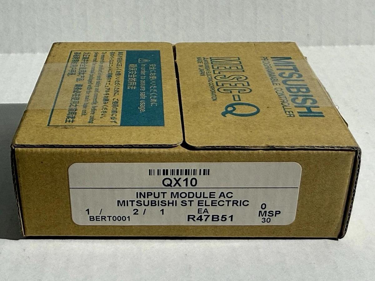 Used New Mitsubishi Electric QX10 Input Module AC