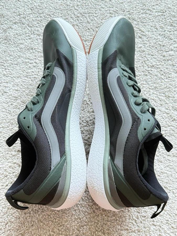 Used (LOT of 4) Vans Mens Sz 11.5 Ultra Range Shoes - Brown, Green, Gray, White