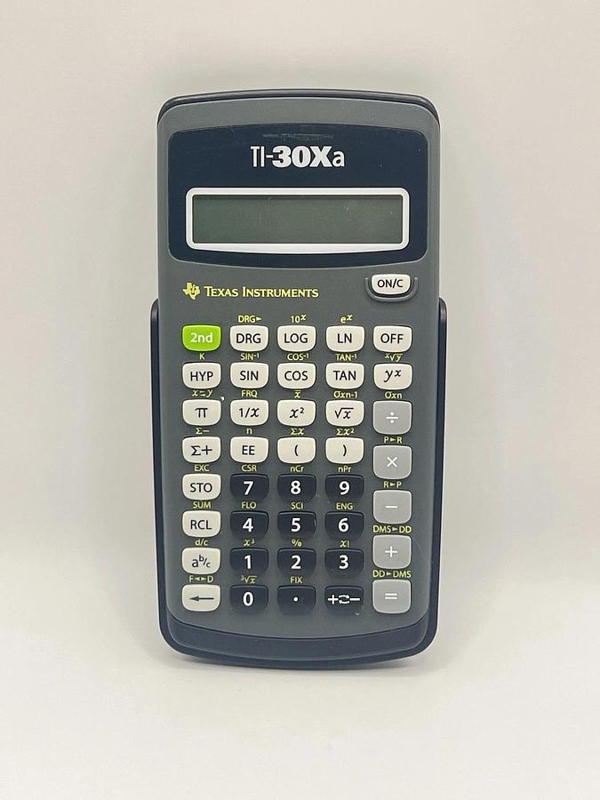 Used Texas Instruments TI-30Xa Scientific Calculator- Tested Working 33317029990