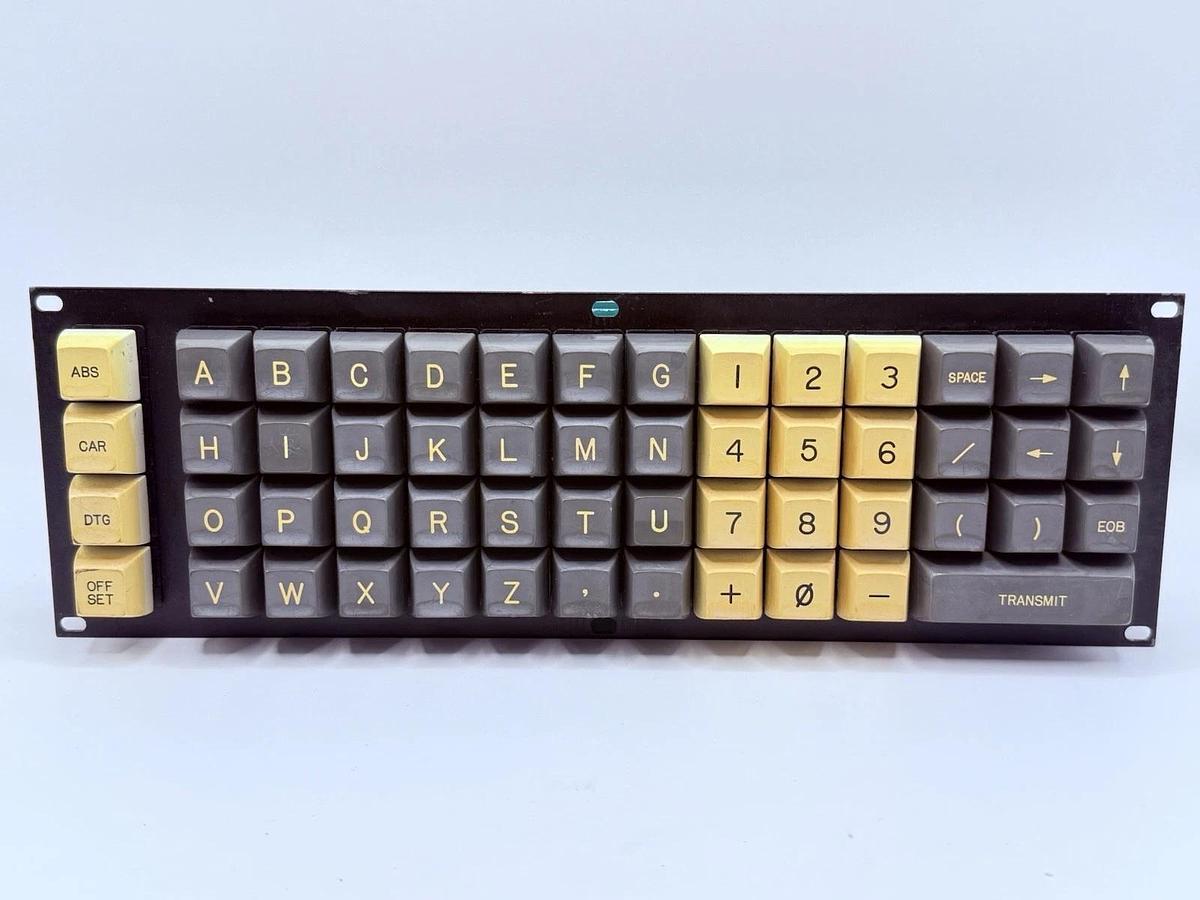 Used Allen Bradley 634286-06 Keyboard Keypad