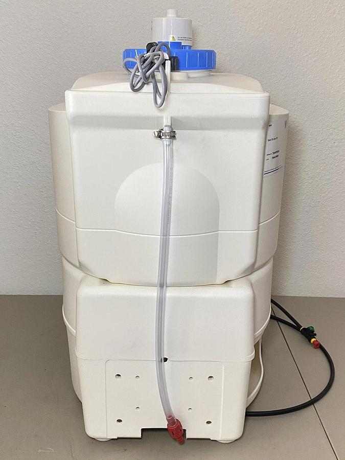 Used Millipore Water Reservoir Storage Tank 30L PE TANKPE030