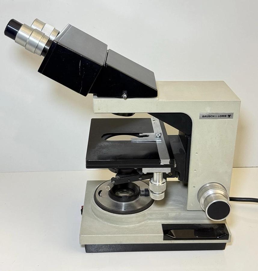 Used Bausch & Lomb Balplan Binocular Microscope with Power cord