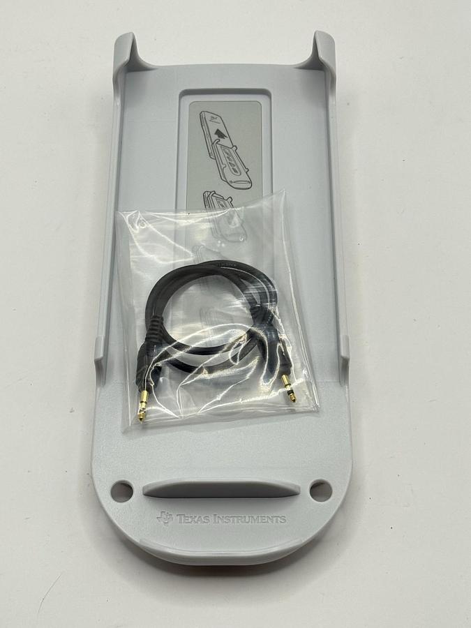 Used Texas Instruments Calculator TI-84 TI-89 Slide Case Cover Only - White