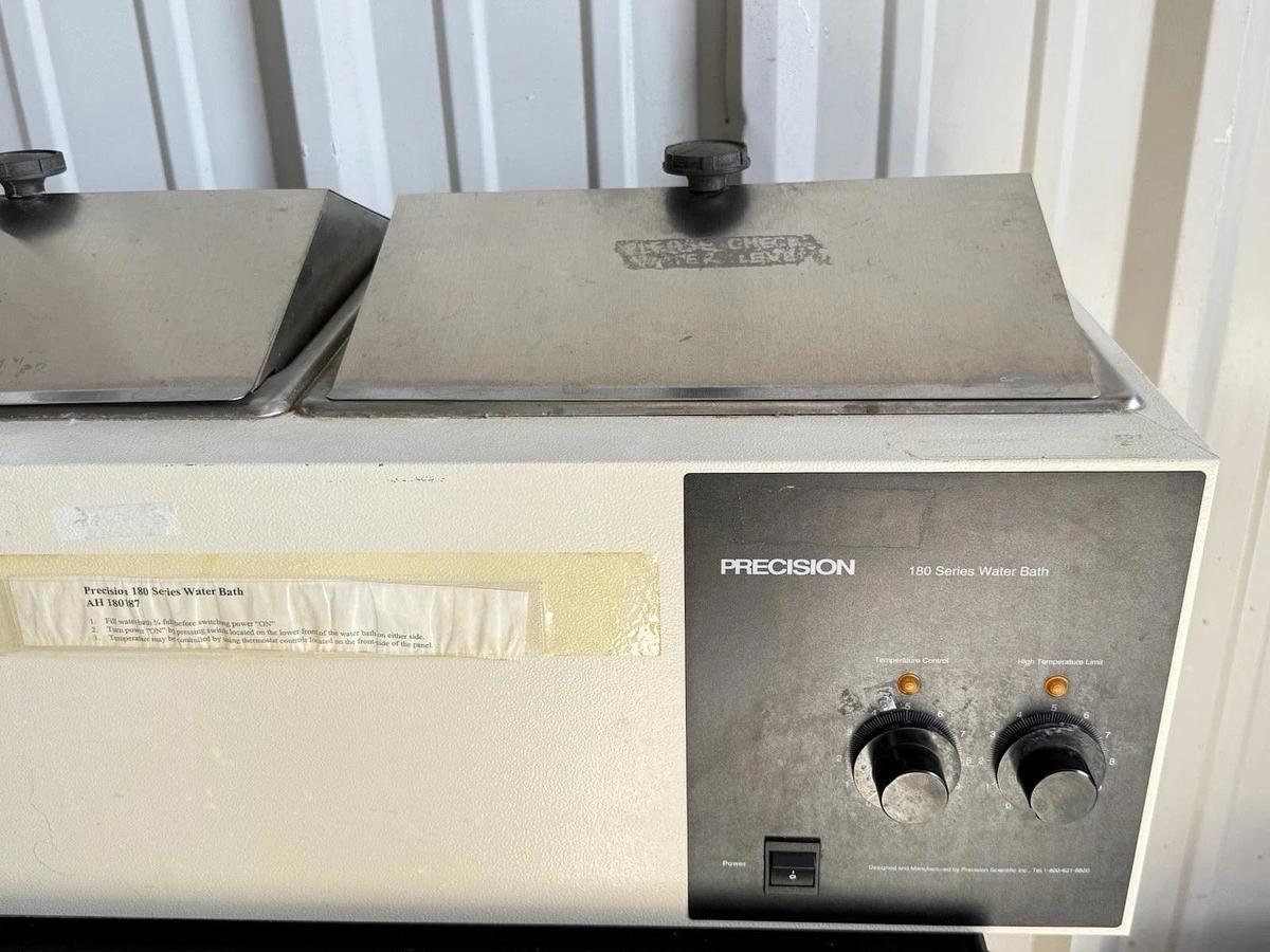 Used Precision Scientific - Dual Chamber Water Bath Model: 188 (Cat#: 66552)