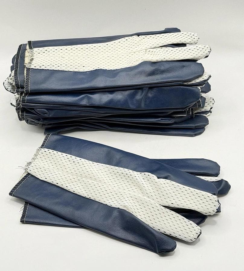Used NEW 12 Pairs - Industrial Gloves 60-3107 Nitrile Rubber & Nylon Gloves, Size XL