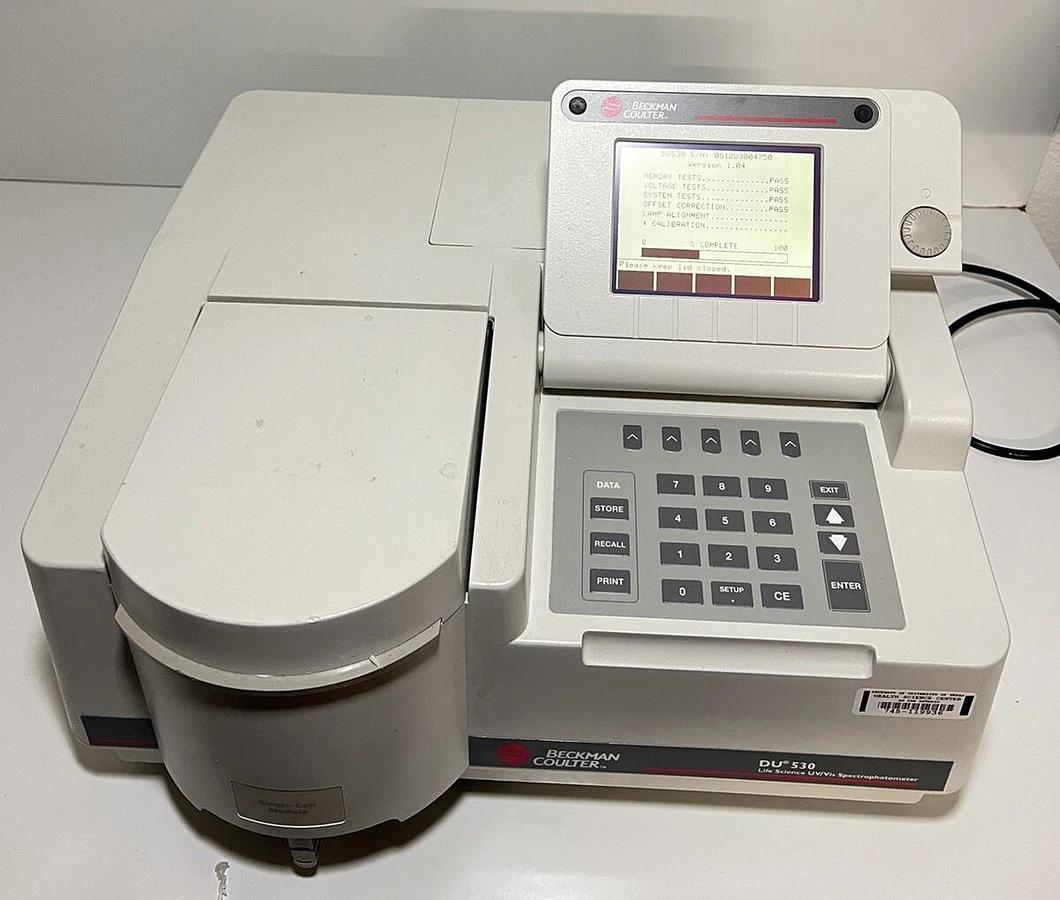 Used Beckman DU530 DU 530 Life Science UV/Vis Spectrophotometer