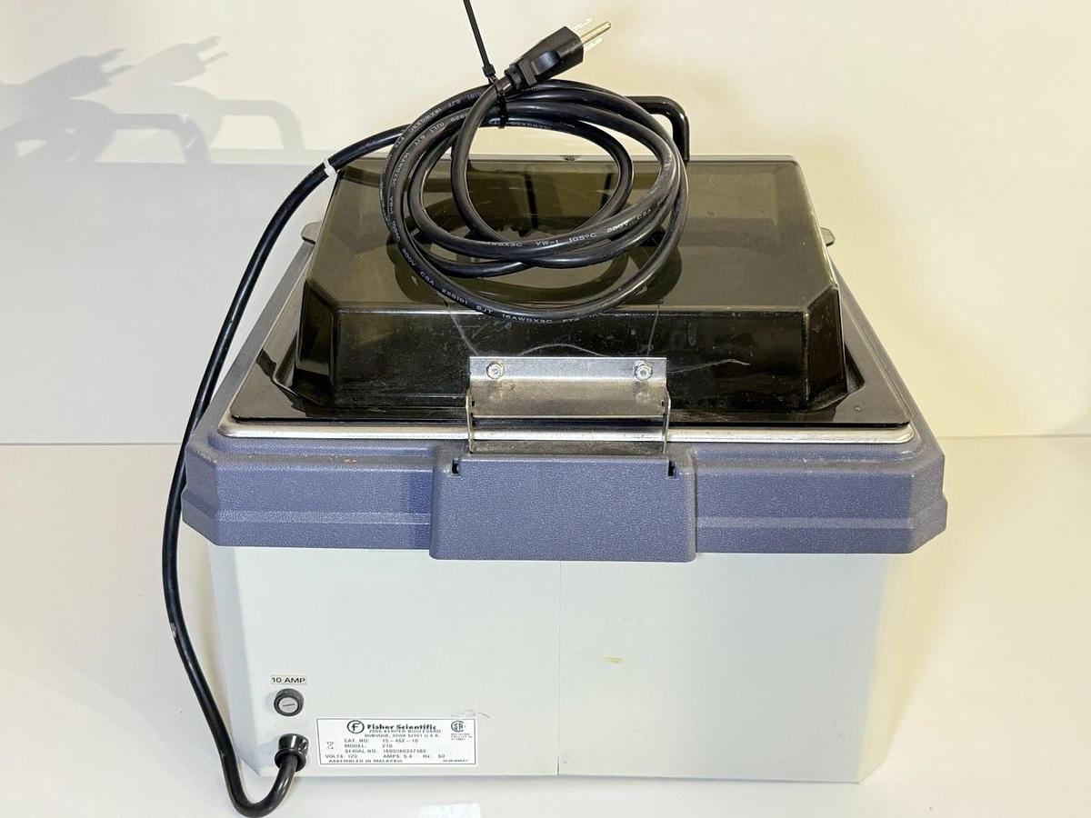 Used Fisher Scientific Isotemp 210 Water Bath with Lid