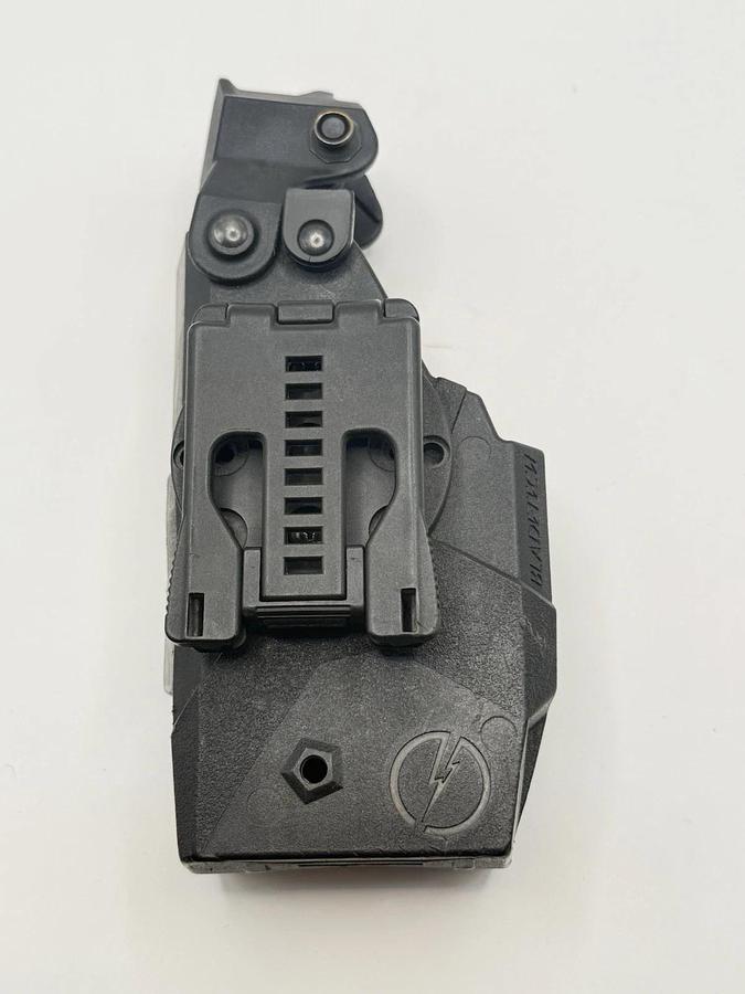 Used BLADETECH Blade-Tech Black Taser Holster with Belt Loop