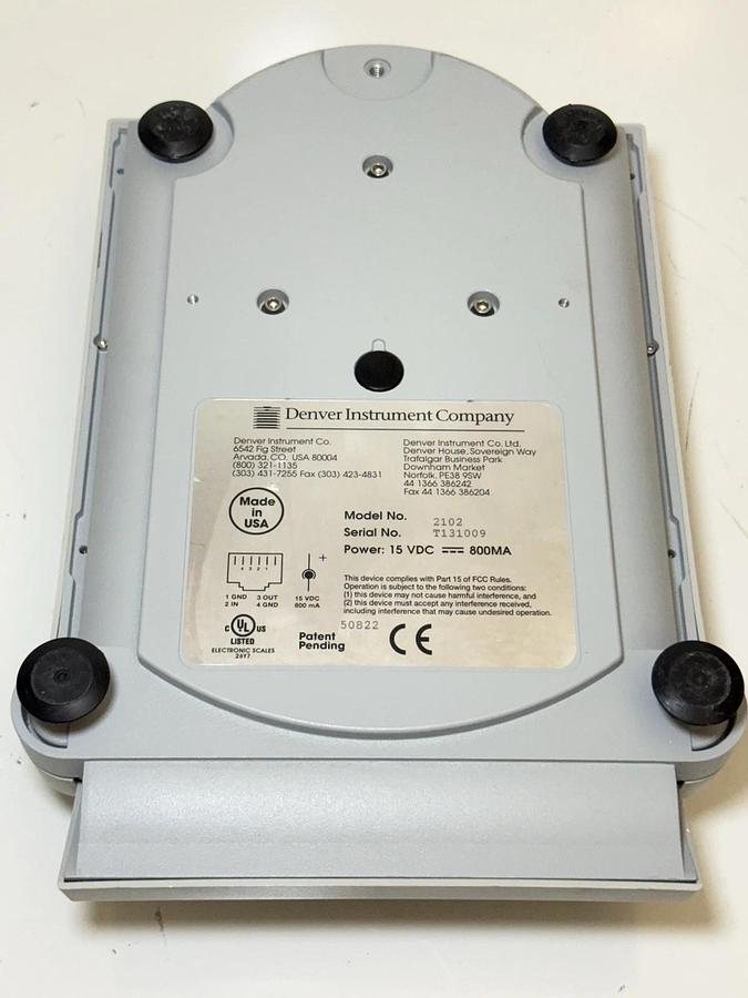 Used Denver Instrument Company - Digital Analytical Laboratory Scale Balance TR-2102