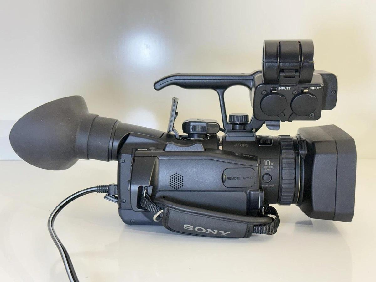 Used Sony HXR-NX70U Digital HD Compact Camera Video Recorder w/ Control Switch Block