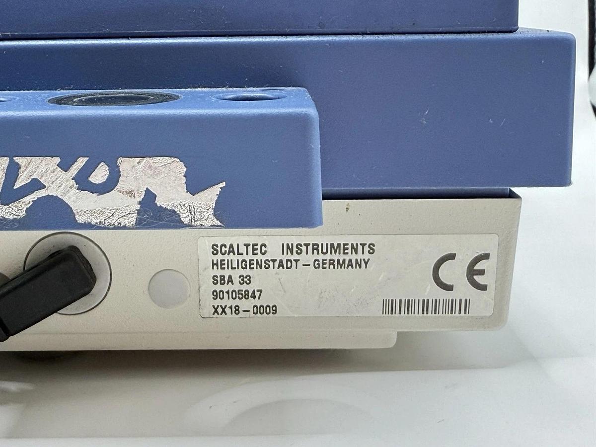 Used SCALTEC Instruments SBA 33 Digital Laboratory Scale Balance