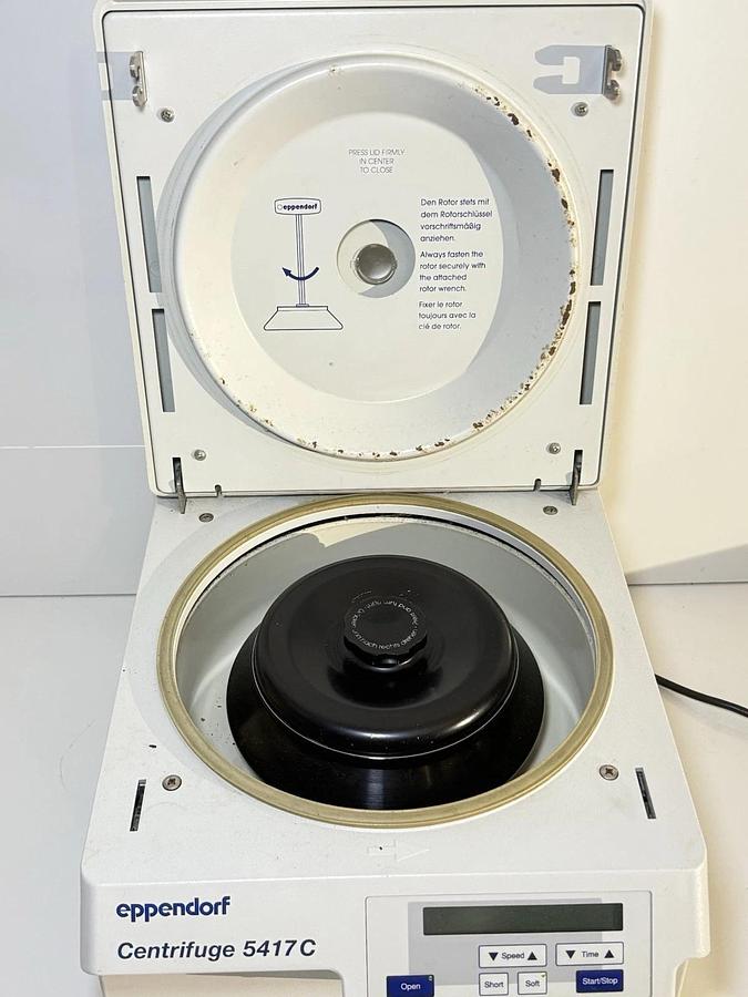 Used Eppendorf 5417C High Speed Digital Centrifuge with F45-30-11 Rotor
