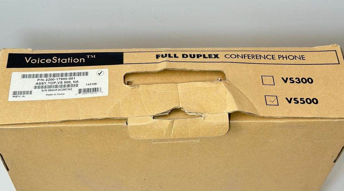 Used Polycom Voice Station 500 Conference Phone, Model: VS500