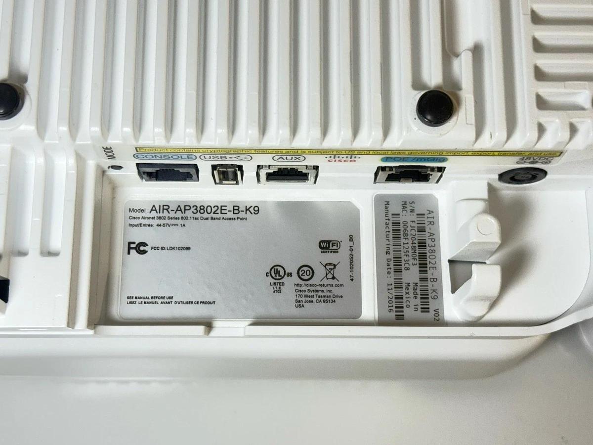 Used LOT OF 46 Cisco Aironet Wireless Access Point: AIR-LAP1142-A-K9 AIR-AP3802E-B-K9