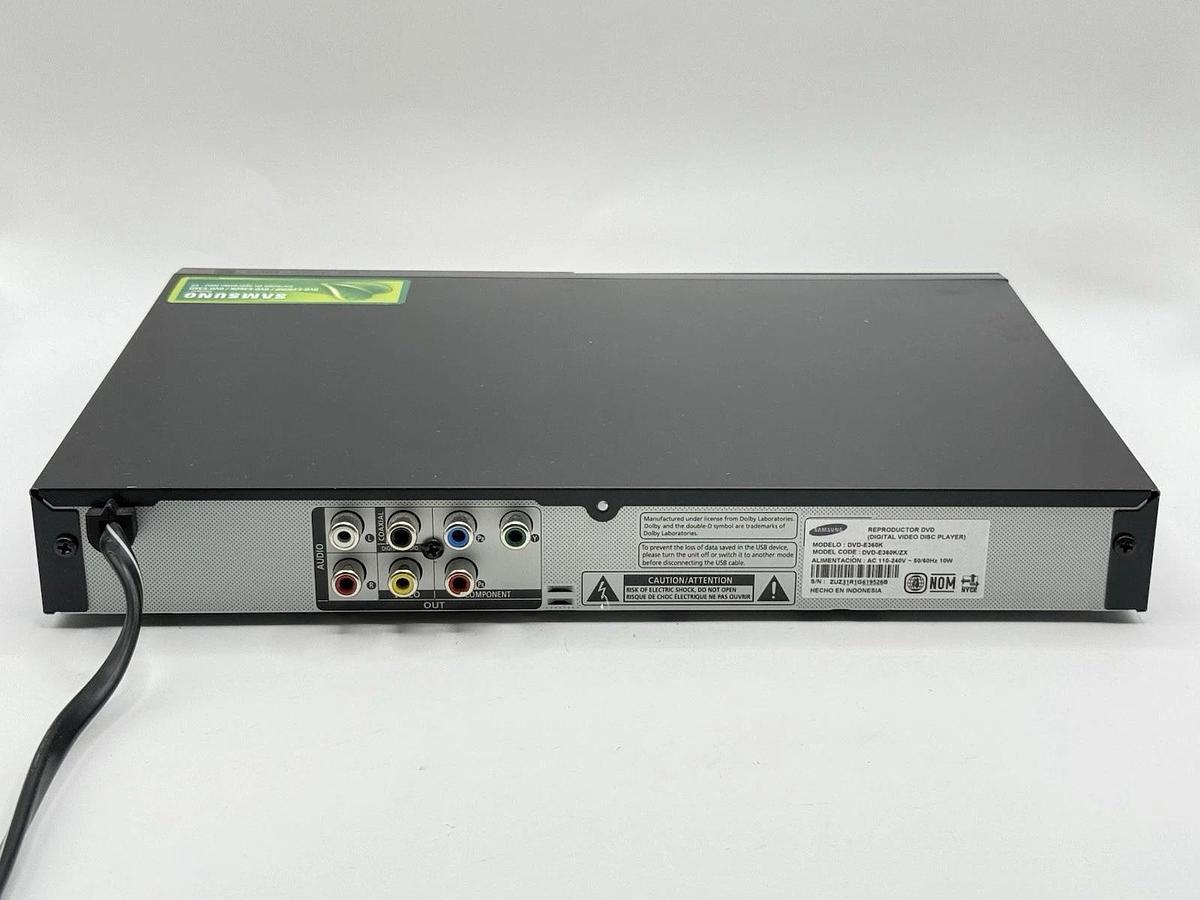 Used Samsung DVD-E360K Reproduction DVD - Digital Video Disc Player