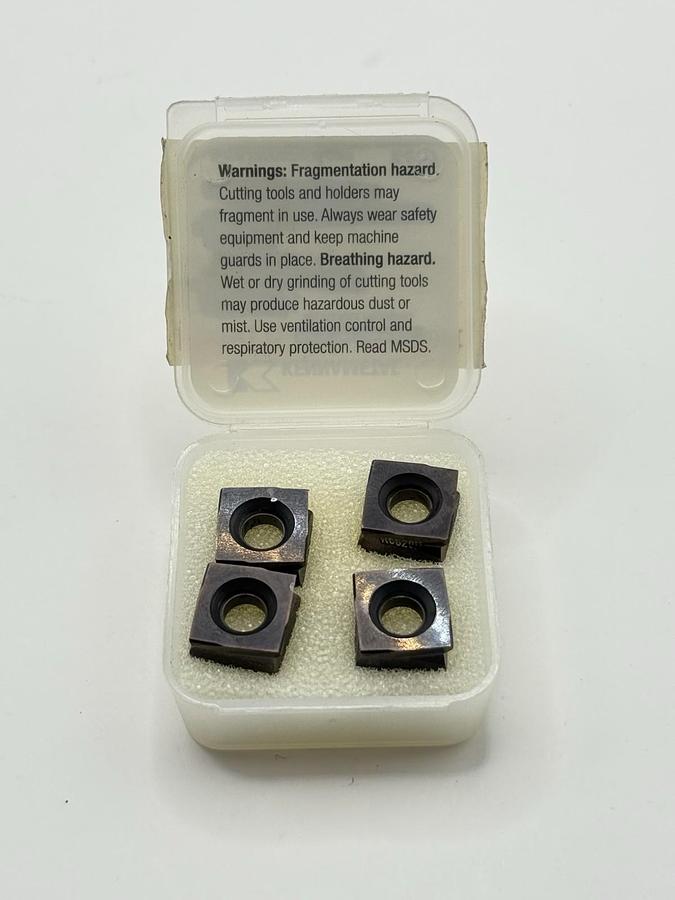 Used KENNAMETAL SPHX1205PCERGPB (1712714) KC520M 90° Roughing Insert – Cast Iron